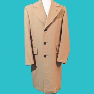 Marshall Field & Company Vintage Camel Cashmere Men's Coat Preowned